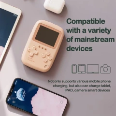 High Quality Power Bank Portable Charger Built-In 500 Retro Classic Fc Handheld Game Console
