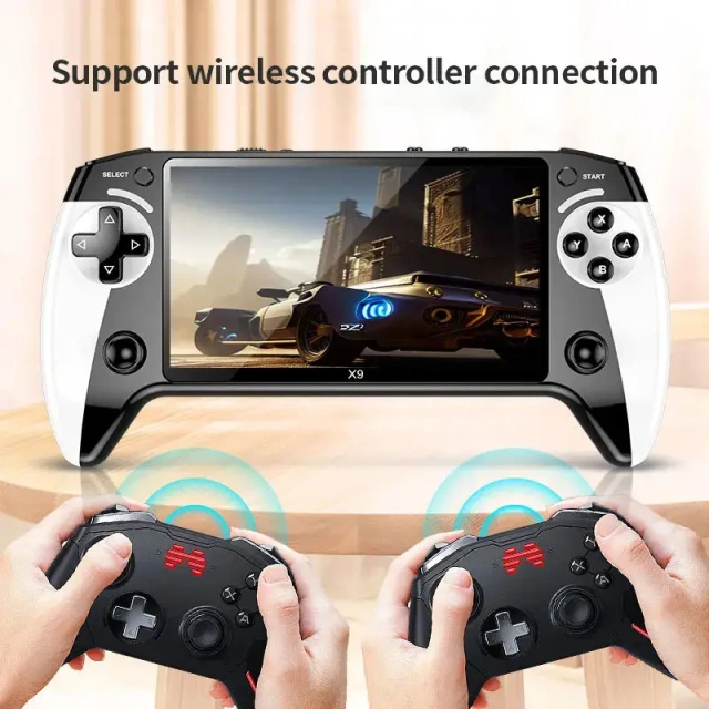 New Arrival Retro Gaming Console 5.5 Inch Hd Screen Handheld Video Game Players