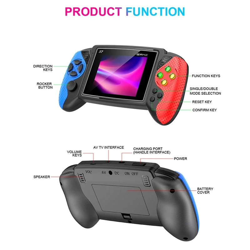 Factory Retro Handheld Video Game Console 3.5 Inch Ips Screen Portable Gaming Players For Child