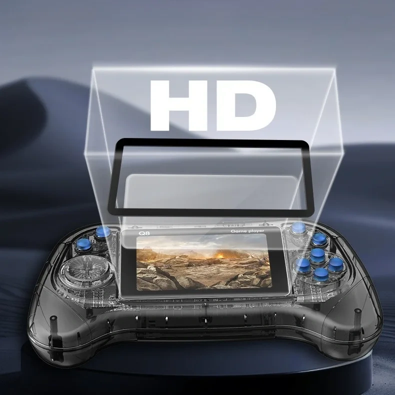 New Handheld Video Game 3.0-inch HD Screen 800 Games Two Players Classic Retro  Gaming Console For Kid Gift