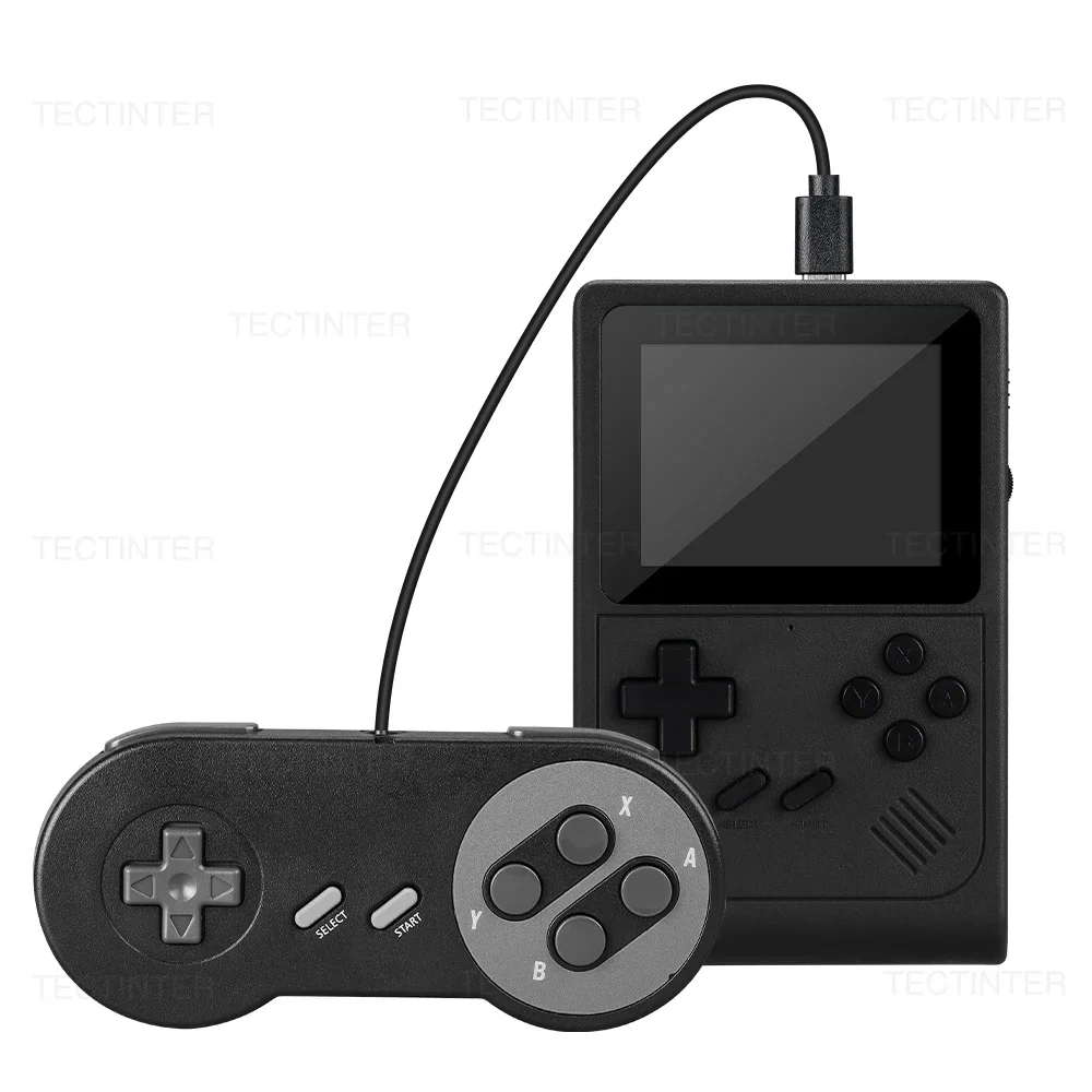 Factory GB300 3.0 Inch Screen Built-in 6000 Games Handheld Gaming Player Video Console For SF/SFC/GB/GBA
