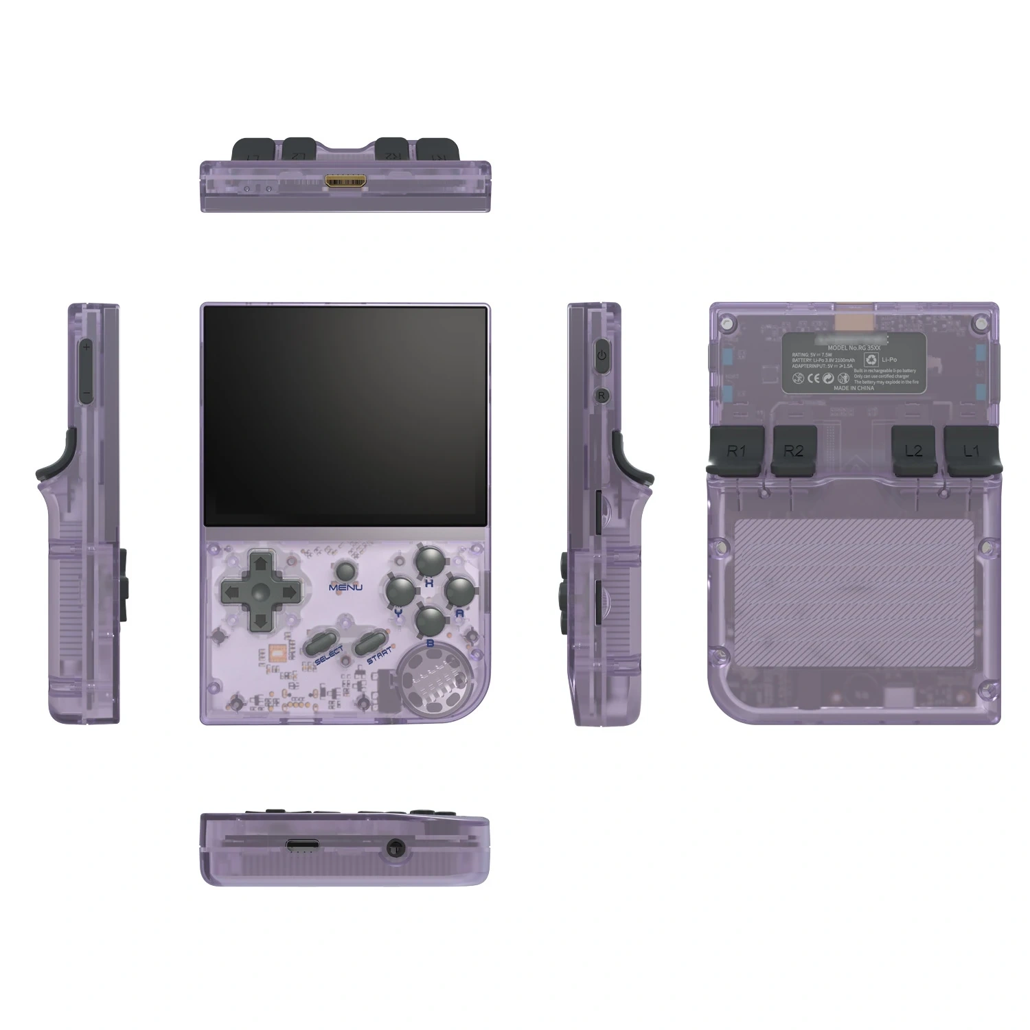 Popular New Gaming Players RG35XX 3.5 Inch Vertical Kids Adult Handheld Retro Video Game Console