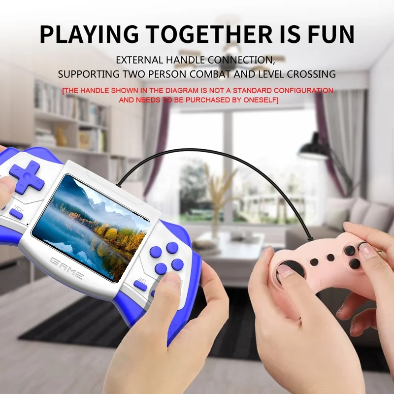New Beast Retro Gaming Console 2.4 Inch Screen Handheld Game Players For Child gifts