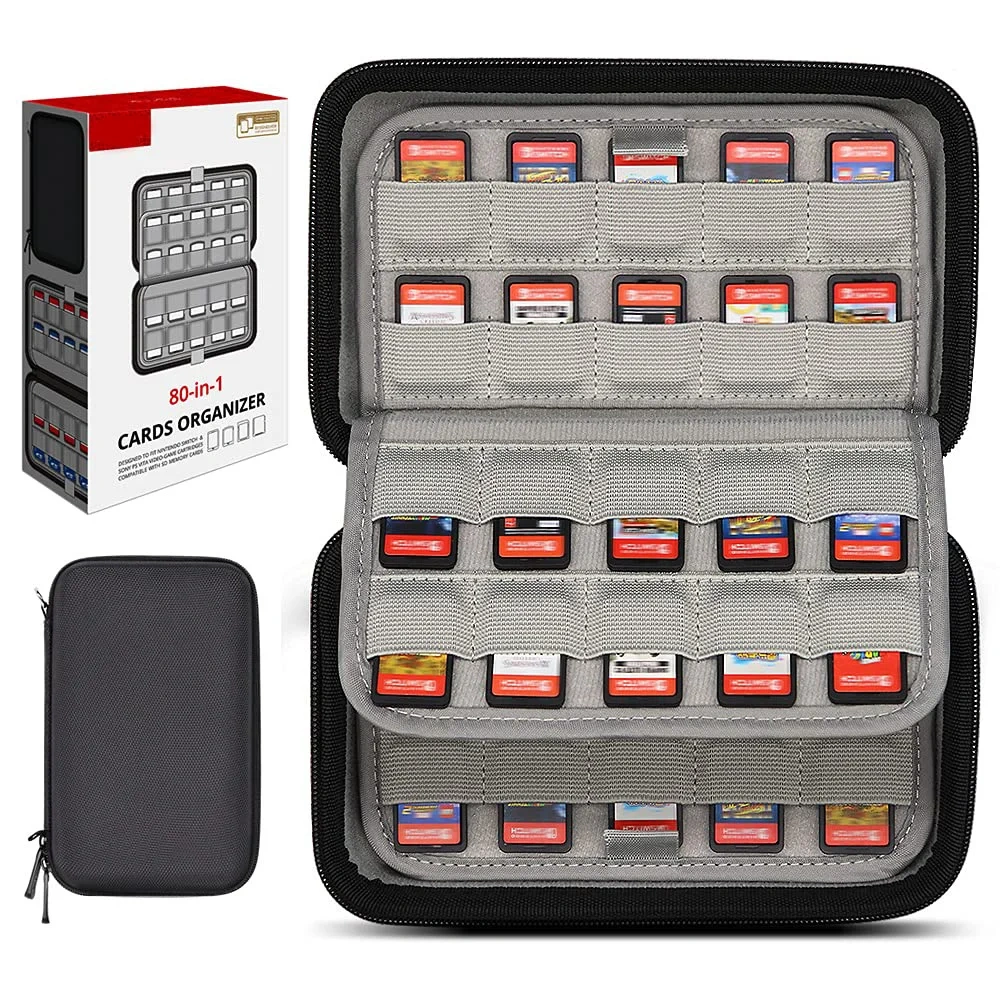 Switch Game card protection Case For Nintendo Switch SD Cards Game Cartridge Holders Hard Shell Travel Storage Case