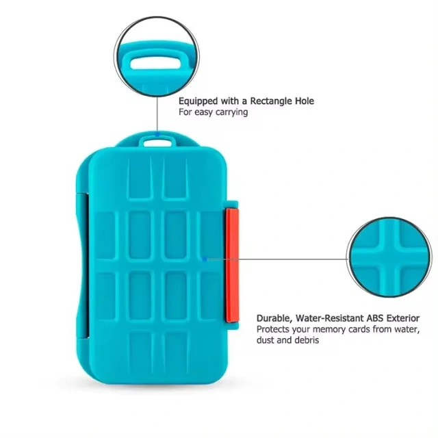 16 Slots Waterproof Storage Box For Nintendo Switch Protector Shell Game Card Case