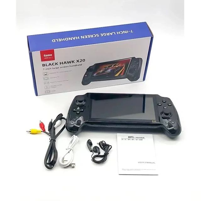 New Popular X20 Handheld Consoles Two Player 7 Inch Retro Classic Video Game For Kids