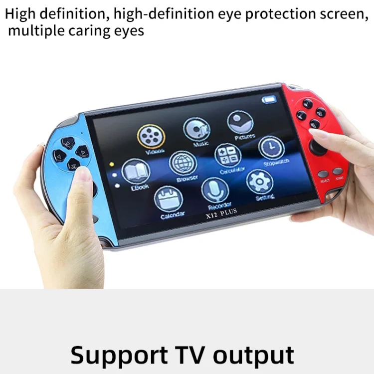 Wholesale X12 Plus 7 Inch Hd Screen Arcade Gaming Player Retro Handheld Video Game Console