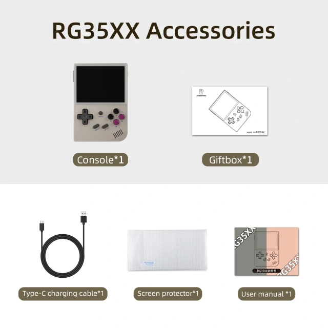 Popular New Gaming Players RG35XX 3.5 Inch Vertical Kids Adult Handheld Retro Video Game Console