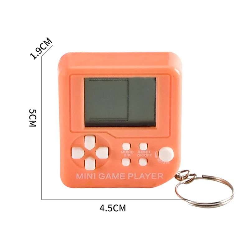 Wholesale Mini Keychain Classic Retro Built-In 23 Games Gaming Player Machine Toys