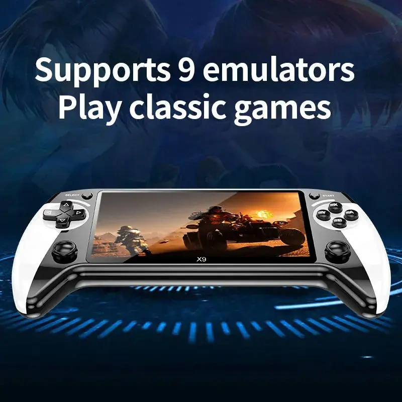 New Arrival Retro Gaming Console 5.5 Inch Hd Screen Handheld Video Game Players
