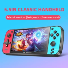 5.5 inch HD Screen Console Built-in 3000 Game X15 Retro Handheld Game Player TV Video Game Consoles
