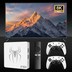 G7 game box Allwinner H618 Android 12 HD 4k video game console 2.4G dual wifi Wireless Gamepad FOR PS5 video game consoles