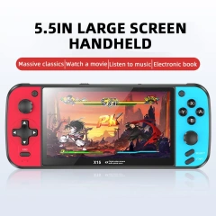 5.5 inch HD Screen Console Built-in 3000 Game X15 Retro Handheld Game Player TV Video Game Consoles