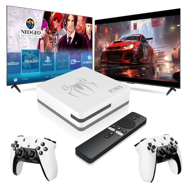G7 game box Allwinner H618 Android 12 HD 4k video game console 2.4G dual wifi Wireless Gamepad FOR PS5 video game consoles