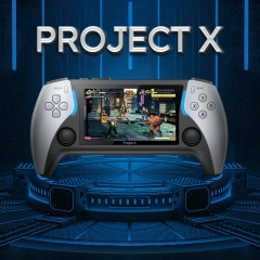 Hot Selling Portable Project X 4.3 Inch Color Large Screen Handheld Console Double 3D Rocker Player Video Games