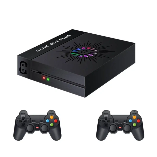 Wireless Magic Game Box Plus 64/128GB 10000+ Games X6S 4K HD TV Video Game Console For N64 DC PS1