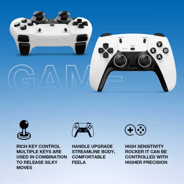 G7 game box Allwinner H618 Android 12 HD 4k video game console 2.4G dual wifi Wireless Gamepad FOR PS5 video game consoles