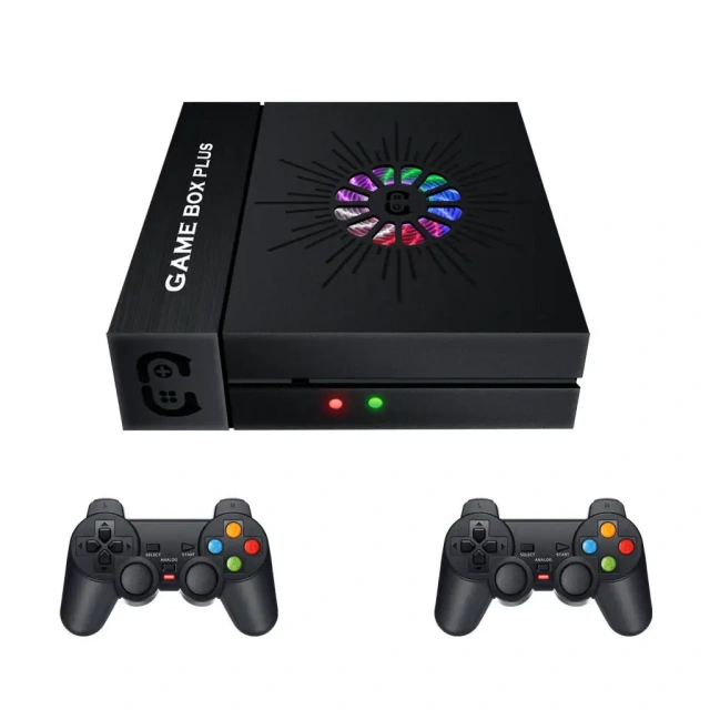Wireless Magic Game Box Plus 64/128GB 10000+ Games X6S 4K HD TV Video Game Console For N64 DC PS1
