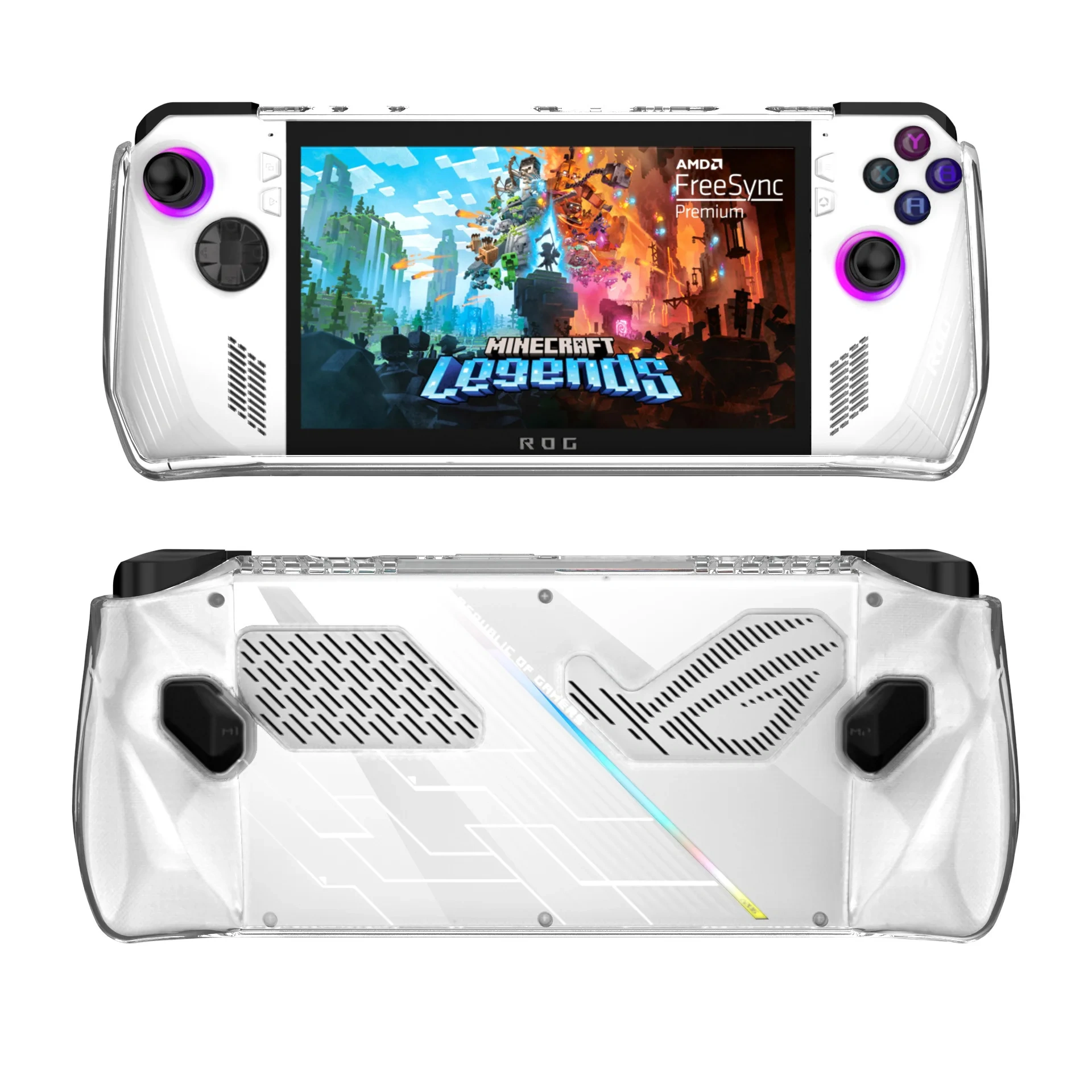 TUP Silicone Case For ROG Ally Crystal Cover For ROG Ally Console Protector