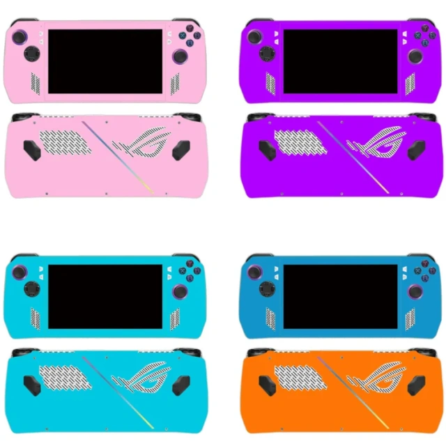 Vinyl Skin Full Body Solid Wrap Film Stickers For Rog Ally Games Console Decal Protective Cover Skin Sticker