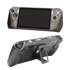 Transparent Shell For ROG ALLY Game Console Crystal Cover with Bracket For ROG ALLY Clear Case