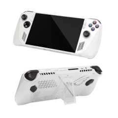 Transparent Shell For ROG ALLY Game Console Crystal Cover with Bracket For ROG ALLY Clear Case