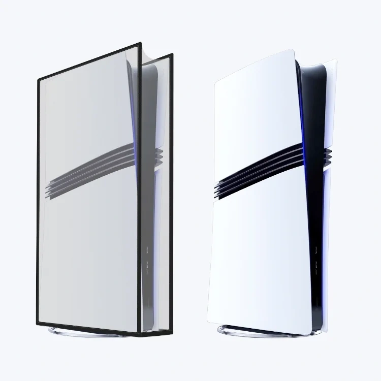 Vertical Waterproof Game Console Dust Cover For PS5 Pro Optical Drive Digital Edition Translucent Dust Cover Protective Case