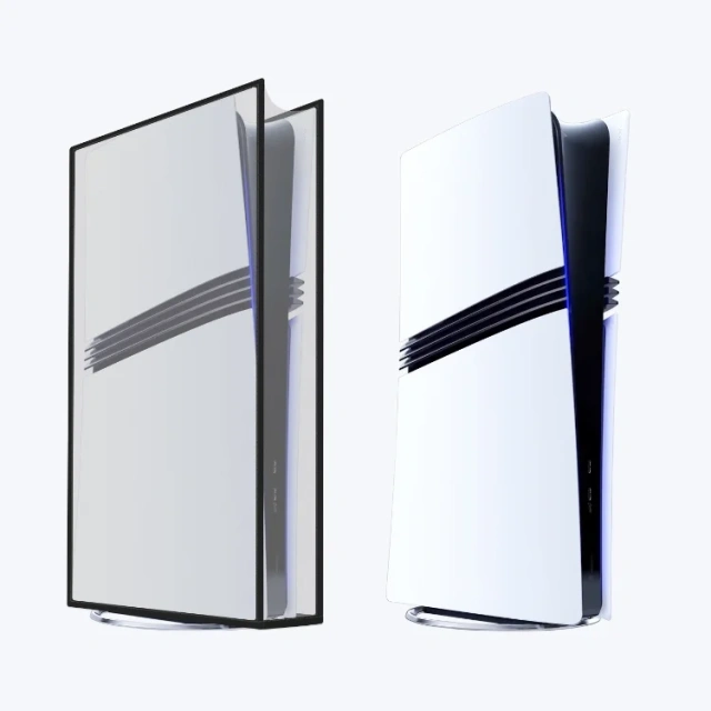 Vertical Waterproof Game Console Dust Cover For PS5 Pro Optical Drive Digital Edition Translucent Dust Cover Protective Case