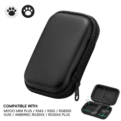 EVA Handheld Pouch Video Game Console Case For R36S Protective Case Travel Bag For RG35XX Carrying Case Storage Bag