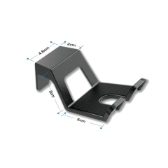 Multifunctional Controller Wall Mount Storage Holder for PS4/PS5/Xbox/Switch Controller Punch-free Wall Storage Rack Stand