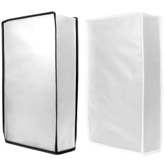 Vertical Waterproof Game Console Dust Cover For PS5 Pro Optical Drive Digital Edition Translucent Dust Cover Protective Case