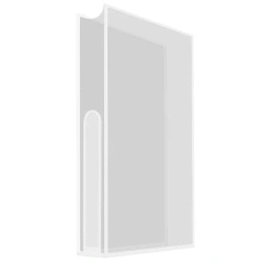 Vertical Waterproof Game Console Dust Cover For PS5 Pro Optical Drive Digital Edition Translucent Dust Cover Protective Case