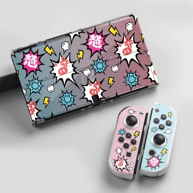Hard Shell Printing Case PC Cover For Nintendo Switch OLED Protective Case Games Console Cover Skin