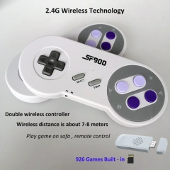 Wireless Video Game 926 Retro Games In HD Game Stick 4K Dual Controller 16 Bit TV Gaming Console