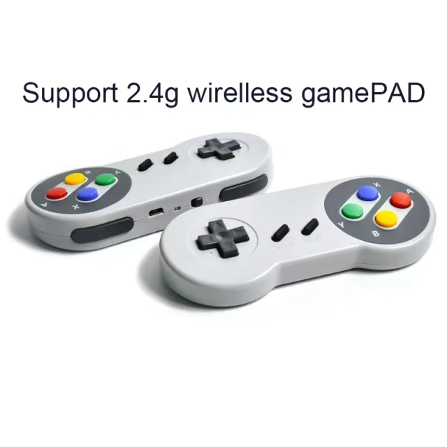 2.4g wireless video game console snes 821 in 1 TV Game Player Built-in 821 Games with Dual Gamepads