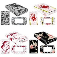Skin Sticker Decal for Nintendo WiiU Console & Gamepad Sticker Skin Cover Protective Case