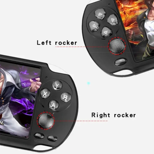 X9-S Portable Retro Handheld Game Console Portable 5.1-inch Video children's Games Player With Camera Mp4 Player Support TF Card