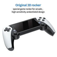 M25 Retro Handheld Video Game Console 64GB 19000 Games 4.3" IPS Screen Double 3D Rocker Portable Game Player