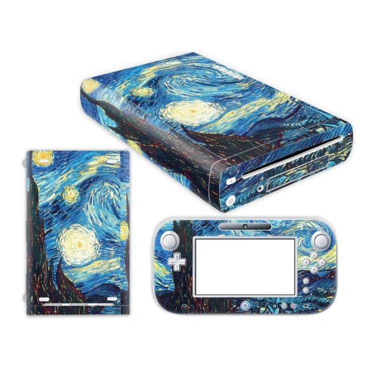 Skin Sticker Decal for Nintendo WiiU Console & Gamepad Sticker Skin Cover Protective Case
