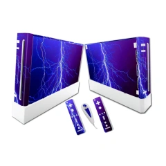Skin Vinyl Sticker Cover For Nintendo for Wii Console and 2 Remotes Decal Sticker Skin Protective Flim Cover