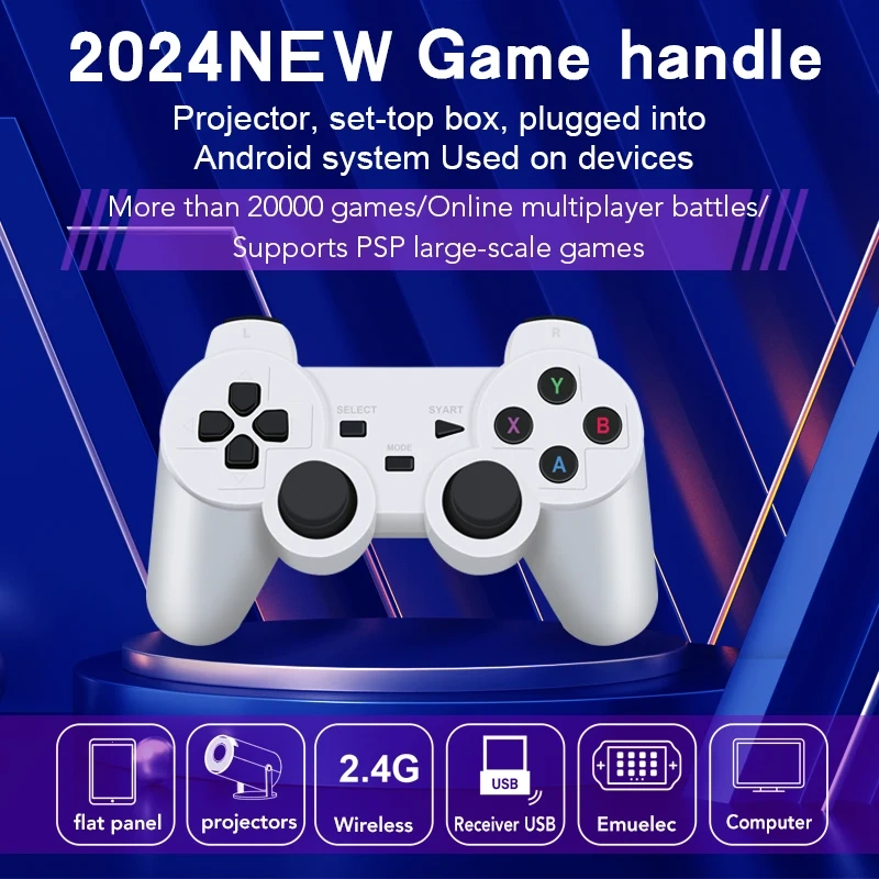 HY00 Portable HY00 Smart 4K 1080P Projector Remote Control Mini HY00 Android Home Game Box