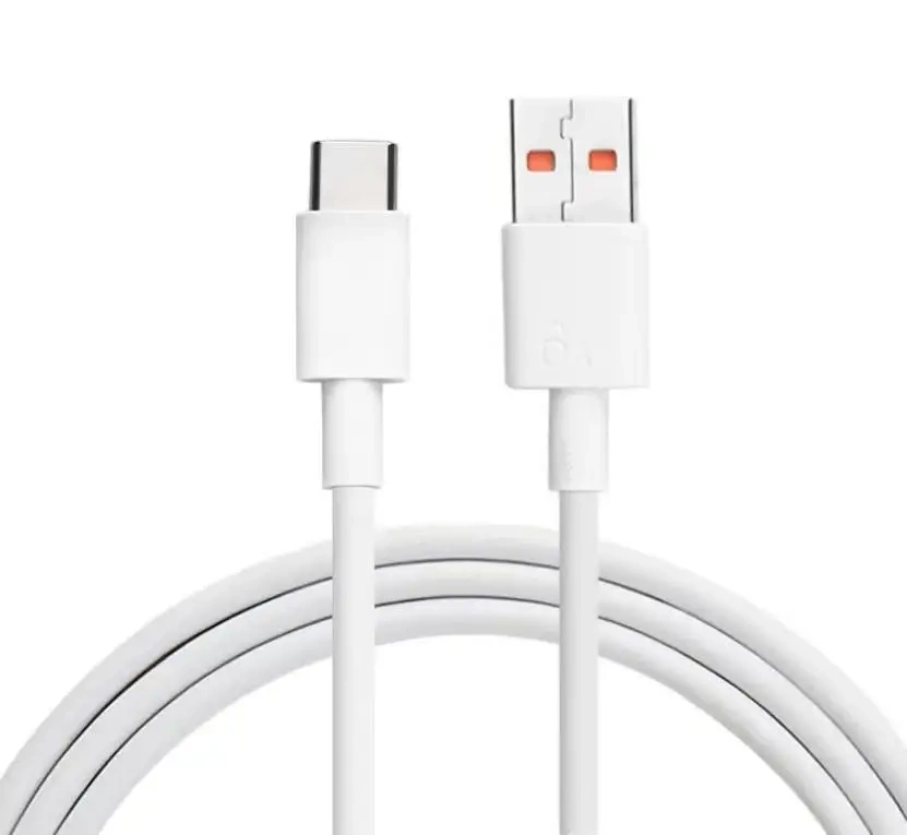 Hot selling 6A USB Type C Cable Quick Charge USB-C Fast Charging Mobile Phone Data Cable For Huawei