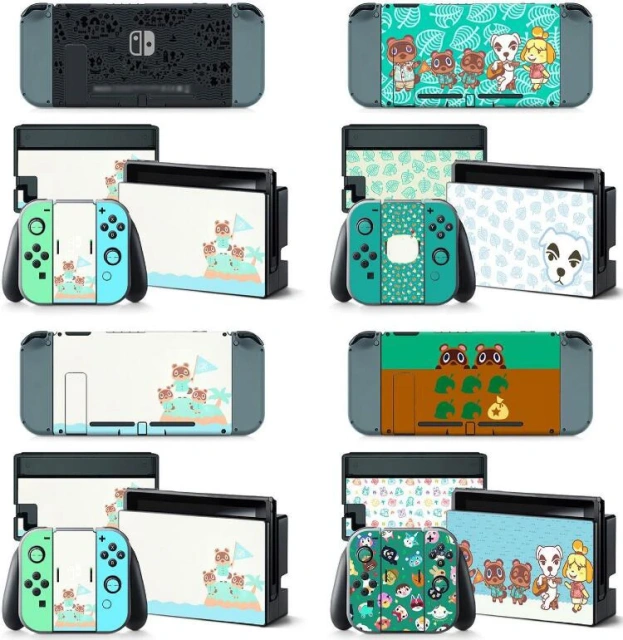 Vinyl Decal Skin Sticker Protector for Nintendo Switch Console Controller Cover Skins