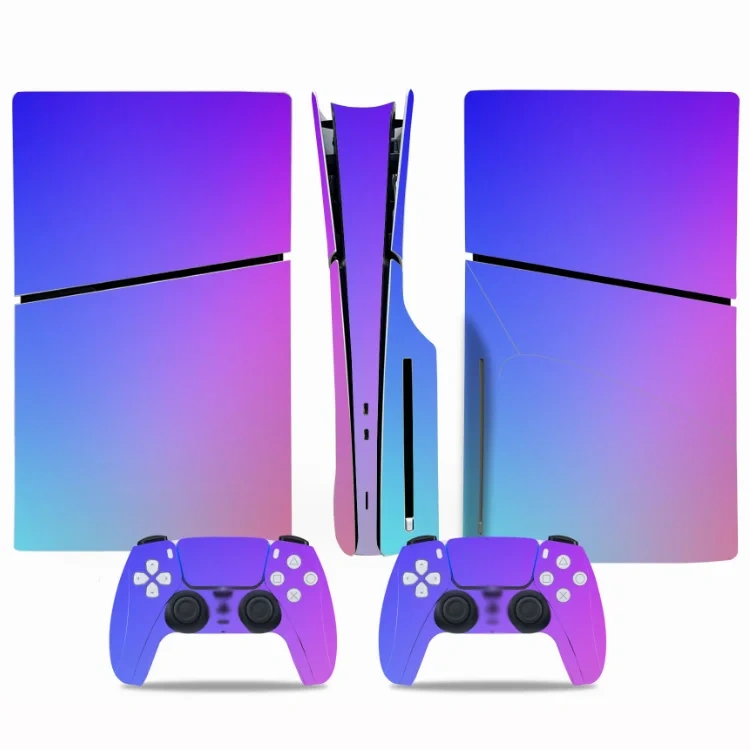 Skin Sticker Protection Film for Play station 5 Slim For PS5 Slim Disc Edition Console Vinyl Skin Sticker Decal Cover