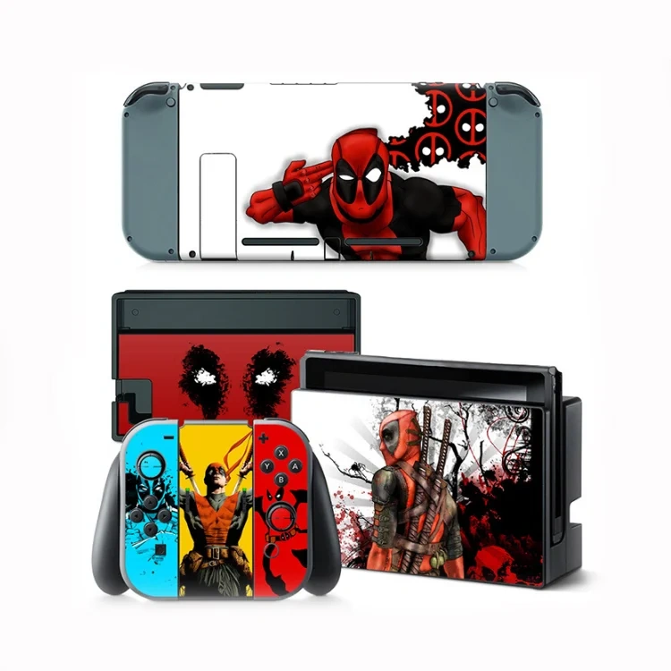 Sticker Console Controller Cover Vinyl Decal Skin for Nintendo Switch Dock Vinyl Skin Decals Stickers