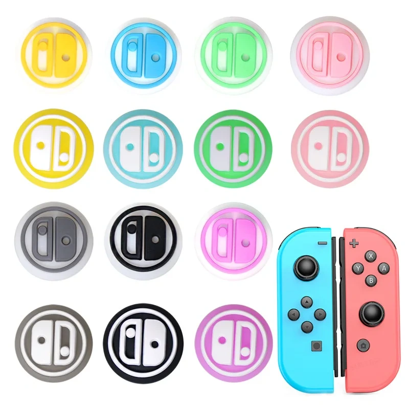 Silicone Thumbstick Grip Cap For Switch Joycon Controller Accessories Game Joystick Protective Caps