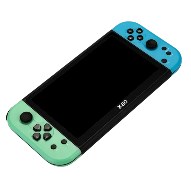 7 Inch Retro Game Console Multiple Simulators 10000 Games Support TF Card Expansion Video Game Console for Kids Gifts