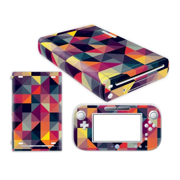 Skin Sticker Decal for Nintendo WiiU Console & Gamepad Sticker Skin Cover Protective Case