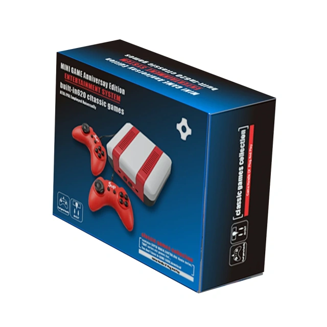 Mini Game Console Red White Retro Game Double Person 8 Bit FC 256M TV Built In 620 portable Classic Games Console for NES