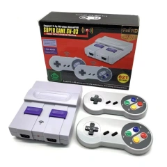 2.4g wireless video game console snes 821 in 1 TV Game Player Built-in 821 Games with Dual Gamepads